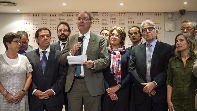 Sánchez Llibre denuncia los incidentes tras el acto de la Diada en Blanquerna