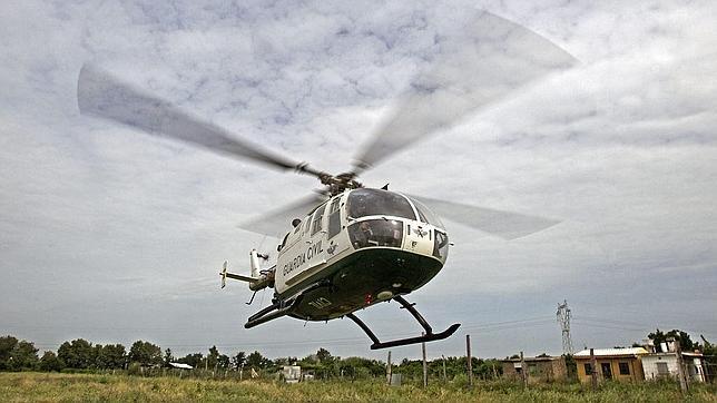 La Guardia Civil despliega sus helicópteros en busca de campos de marihuana