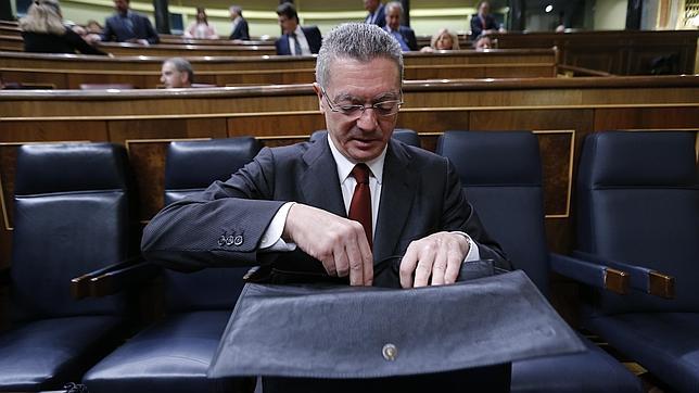 Gallardón: «Es difícil saber dónde estaremos mañana; yo defenderé la vida de los concebidos»