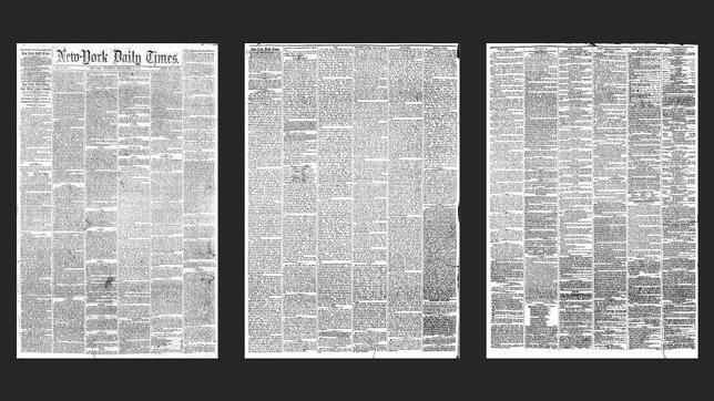 Se cumplen 163 años del primer lanzamiento de «The New York Times»