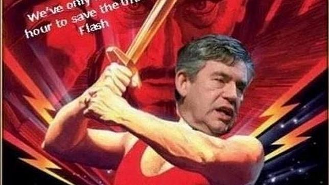 «Flash-Gordon Brown» protagonista de las bromas tras el referéndum de Escocia