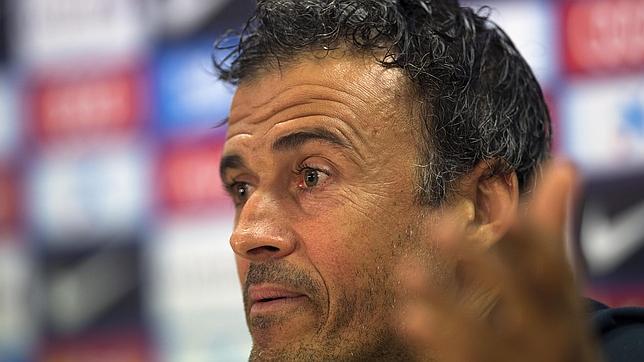 Luis Enrique: «Ahora no es el momento de analizar la clasificación»