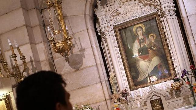 Cuadro de Nuestra Señora de la Flor de Lis