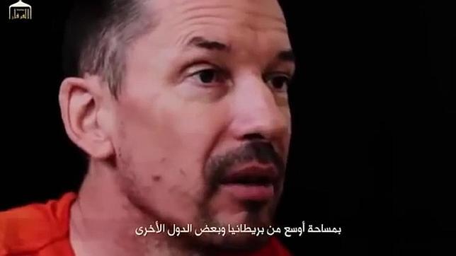 El Estado Islámico difunde un nuevo vídeo del británico Cantlie criticando a EEUU