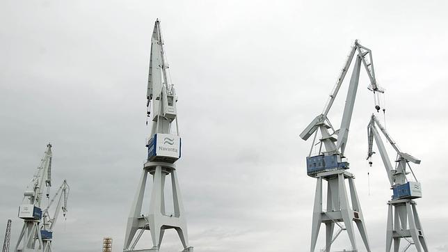Navantia invertirá un millón de euros en el área de reparaciones de la ría de Ferrol