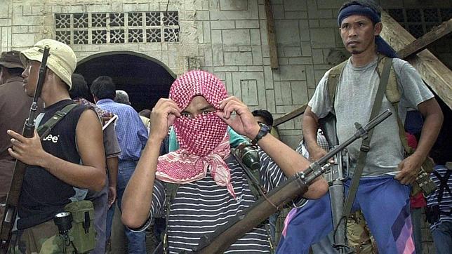 Combatientes de Abú Sayyaf, en una imagen de archivo