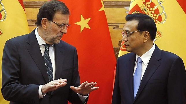 Rajoy firma acuerdos en China sobre crimen organizado, alfalfa y cine