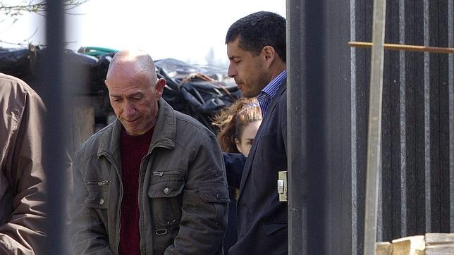 Félix Vidal Anido tras ser detenido el pasado mes de abril