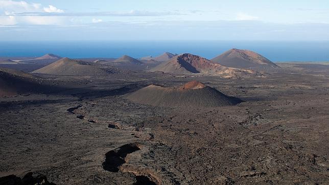 Timanfaya representa el vulcanismo reciente en la islas Canarias