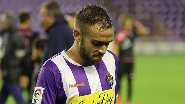 El Valladolid pierde a Roger para los próximos seis meses