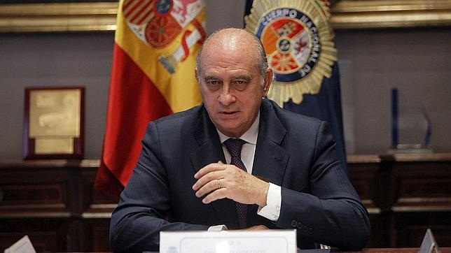 El ministro del Interior, Jorge Fernández Díaz,