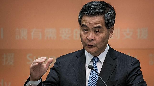 CY Leung, líder político con sólo 689 votos