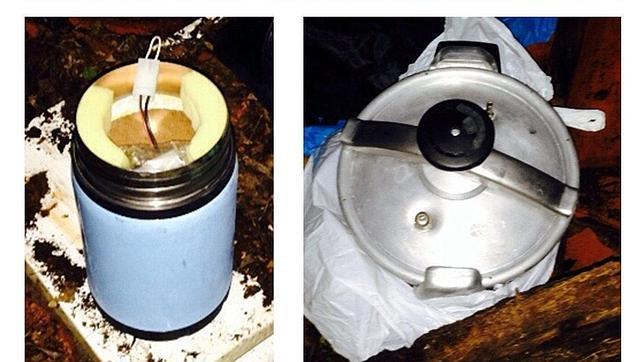 Localizan tres ollas bomba en una cantera del municipio de O Pino