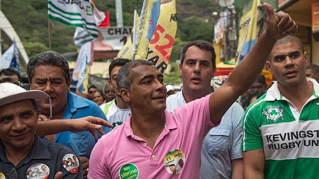 Romario es elegido senador en Río de Janeiro