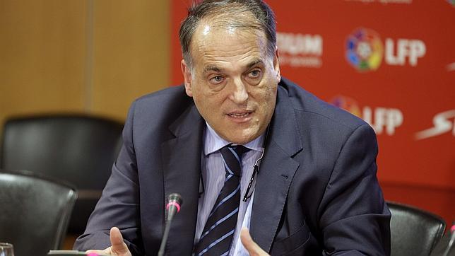 Tebas: «Barça y Español no jugarían la liga española si se independiza Cataluña»
