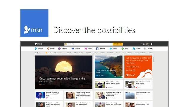 Microsoft renueva su portal MSN