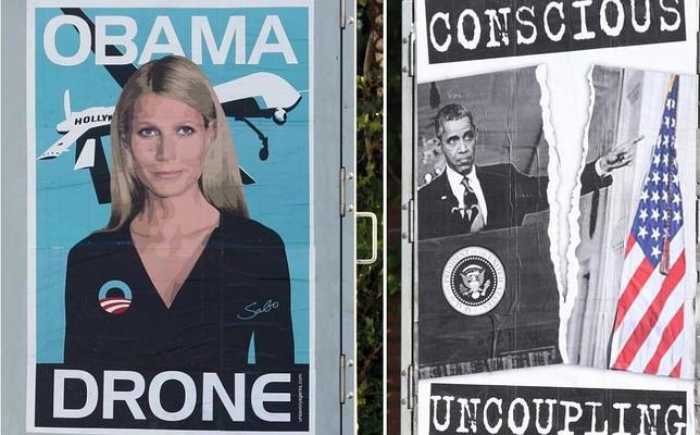 Utilizan el divorcio de Gwyneth Paltrow para hacer campaña contra Obama
