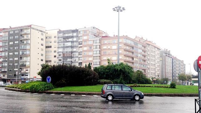 Glorieta, en el barrio vigués de Coia, donde quedará varado el barco el próximo mes de noviembre