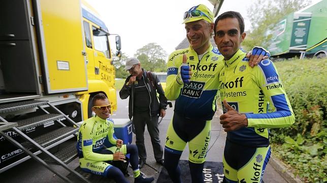 Contador y sus compañeros escalarán el Kilimanjaro