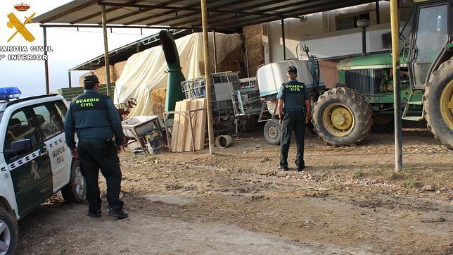 Desarticulan una banda que robaba en fincas y casas rurales