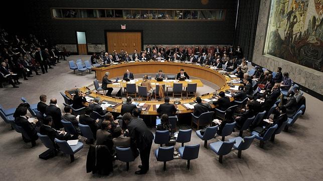 Una sesión del Consejo de Seguridad de la ONU