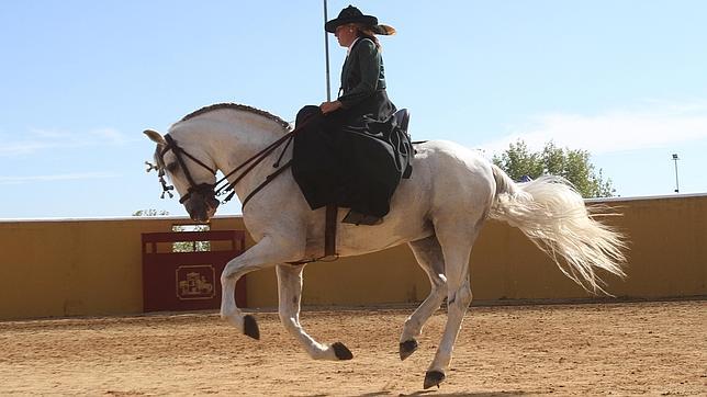 Rafael Arcos, campeón de España de doma vaquera