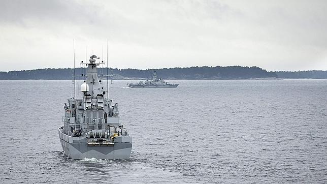 La Marina sueca rastrea la costa en busca de un submarino extranjero
