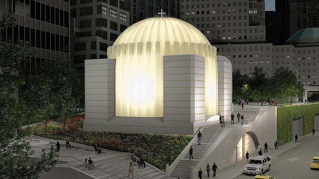 La nueva iglesia ortodoxa diseñada por Santiago Calatrava se erigirá en la Zona Cero