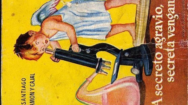 Portada de uno de los relatos en los que Cajal daba rienda suelta a su imaginación