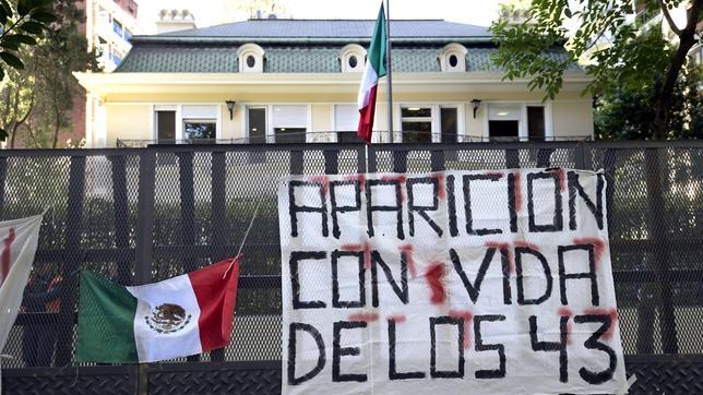Las protestas en México no han cesado desde que se conoció la noticia de la desaparición de los jóvenes