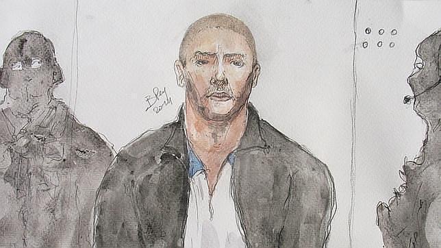 Imágenes de Nemmouche en los juzgados