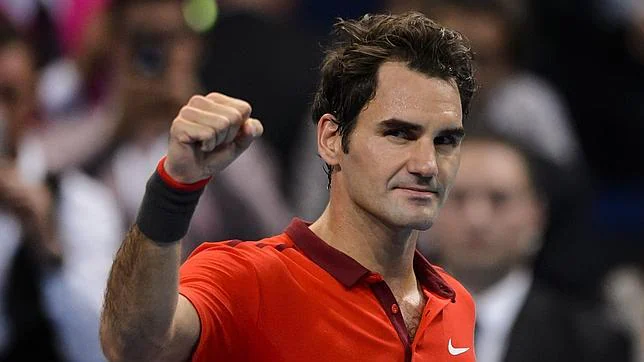 Roger Federer, en la final de Basilea