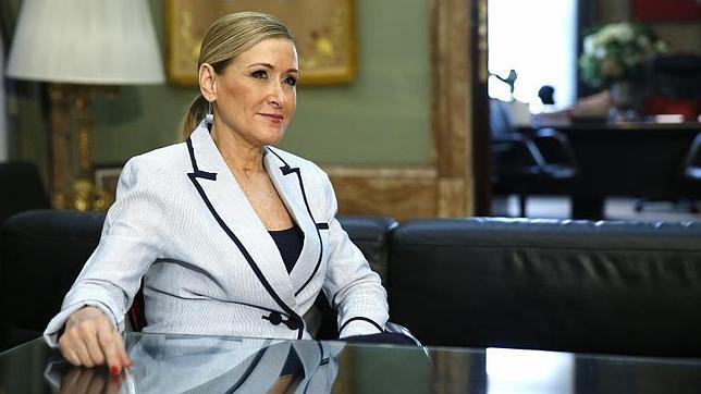 La delegada del Gobierno en Madrid, Cristina Cifuentes