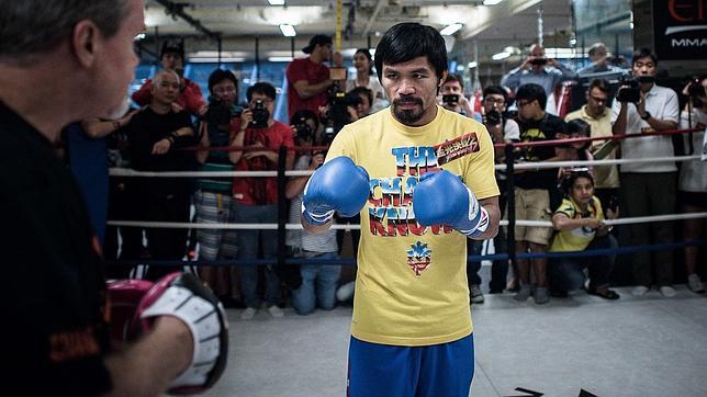 Manny Pacquiao confía en enfrentarse a Floyd Mayweather el año que viene