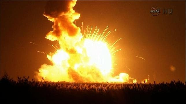Un cohete con dos toneladas de carga para la ISS explota en pleno lanzamiento