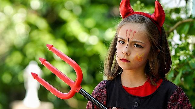 El disfraz de demonio sirve tanto para pequeñoscomo para mayores