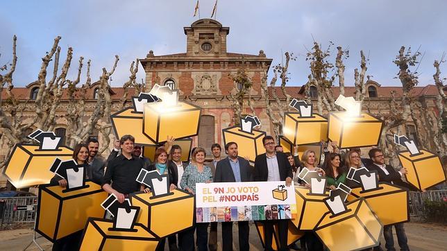 Oriol Junqueras, durante un acto de ERC