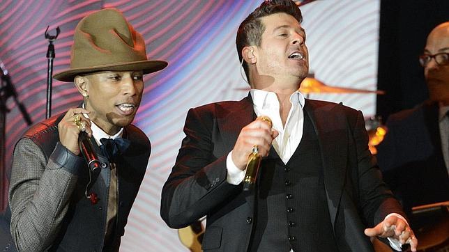 Pharrell Williams y Robin Thicke pierden la primera batalla legal contra la familia de Marvin Gaye