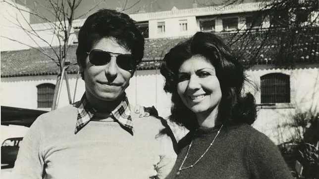 Rafael de Paula junto a su mujer, Marina Muñoz