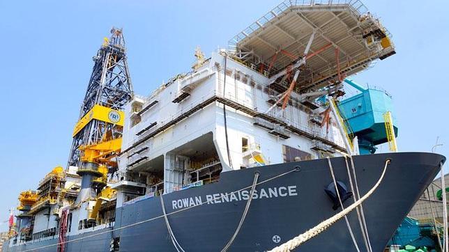 El buque «Rowan Renaissance», contratado por Repsol, llegará a Canarias la próxima semana