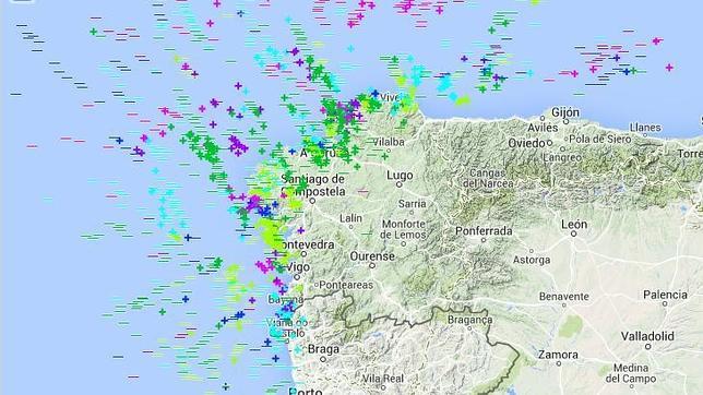 Caen más de 2.000 rayos en Galicia en apenas diez horas