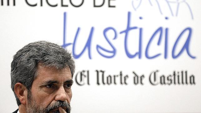 Carlos Lesmes en el foro organizado por el diario El Norte de Castilla