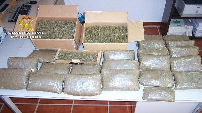 La Guardia Civil desmantela otro punto de venta de marihuana