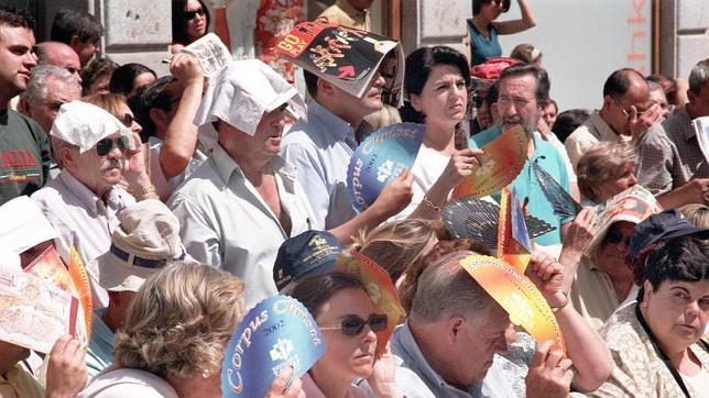 Es tradición que el sol luzca en todo su esplendor en el Corpus