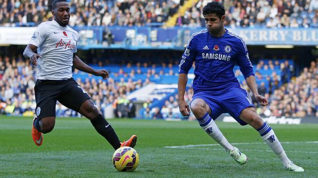 Diego Costa amenaza Anfield