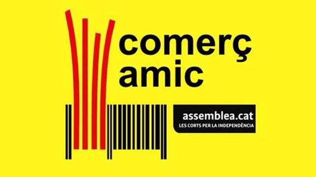 Distintivo que identifica a los comercios amigos de la ANC