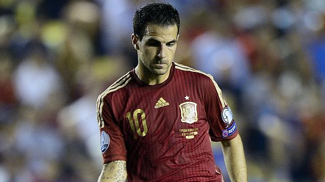 Cesc, baja para España