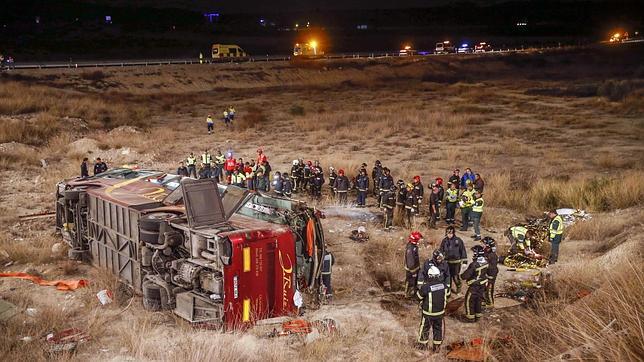 Es el tercer accidente más grave de autobús registrado en España desde 2000