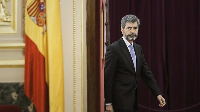 Lesmes ve «indudable» que pese a la suspensión del TC el 9-N «hubo algo parecido a una consulta»