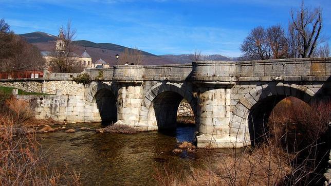 Puente del Perdón, junto al monasterio de El Paular (Rascafría)